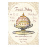Paris Victorian Vintage French Bakery Business Card Template