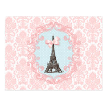 Paris Vintage Postcard