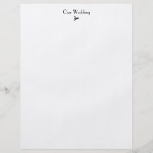 Parisian Deco Wedding Memories Pages Personalized Flyer