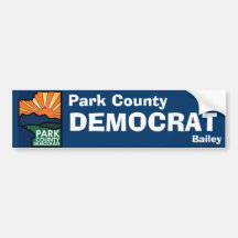 ParkCo Dem - Bailey Bumper Sticker
