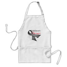 Parkinsons Disease Awareness Ribbon Apron