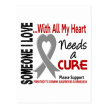 Parkinsons Disease Needs A Cure 3 Postcard