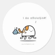 Parpypups 'I do apologise' Sticker