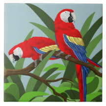 Parrot Art Tiles
