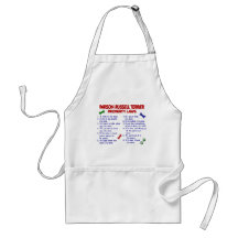PARSON RUSSELL TERRIER Property Laws 2 Aprons