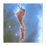 Part of the key hole molecular cloud stretched canvas print
