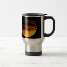 Partial Lunar Eclipse Coffee Mugs