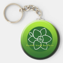 Partido Verde brasileiro Key Chain
