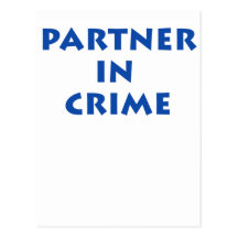 Partner in crime! post cards