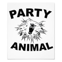 Party Animal. A Fun Design for Fun People. Art Photo