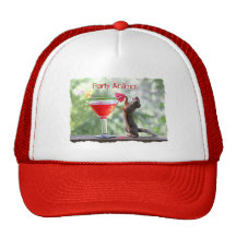 Party Animal Squirrel Mesh Hat