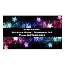 Party Business Cards