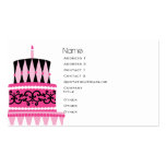 Party Cake Business Card Templates