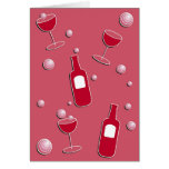 Party Drinks Greeting Card