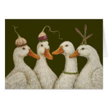 Party duck card