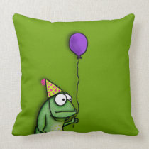 Party Frog pillows