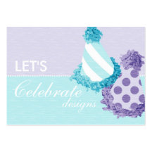 Party Hats Business Card B2