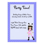 Party Invitation Girly Girl Debbie