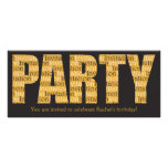 PARTY invitation - personalised
