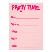 Party Invitations