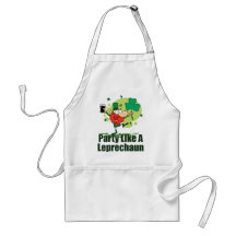 Party Like a Leprechaun Aprons
