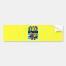 PARTY PARROTS BUMPER STICKERS
