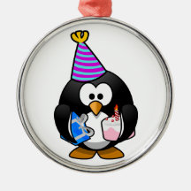 Party Penguin Ornament