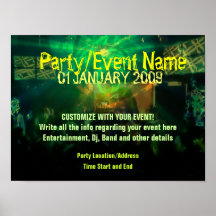 Party Poster #004 Poster