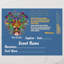 Party Theme or Event View large Please View Notes Personalized Flyer