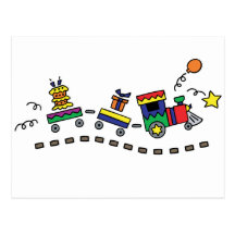 Party Train Postcards