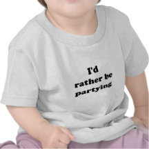 partying tee shirts