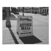 Pasadena Antique Mall Sign Photographic Print