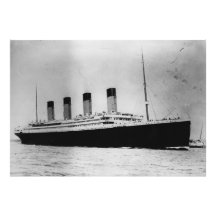 Passenger Liner Steamship RMS Titanic Photograph