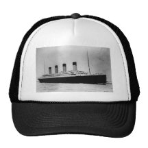 Passenger Liner Steamship RMS Titanic Trucker Hats