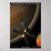 Passing before the Eye of a Giant II Poster