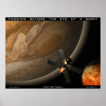 Passing before the eye of a giant poster