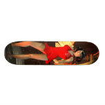 "Passion" Custom Skateboard Sexy Pinup Deck Art