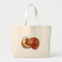 Passion fruit tote bags