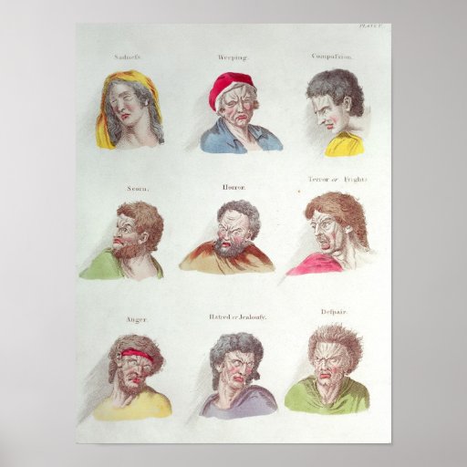Passions, plate V, pub. by R. Edwards, London Print