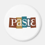 Paste Block Logo Colour Fridge Magnets