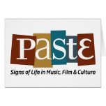 Paste Block Logo Tag on Bottom Colour Greeting Card
