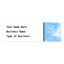 Pastel Blue Random Design. Business Cards