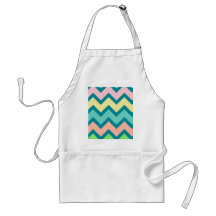 Pastel Chevron Apron