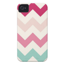 Pastel chevron zigzag stripes zig zag pattern chic iPhone 4 cases