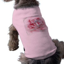Pastel Flower Dog T Shirt