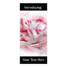 Pastel Flower Rack Card Template