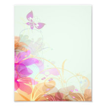 Pastel Lilies Wedding Art Photo