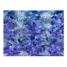 Pastel Neon Frosted Ice Post Card