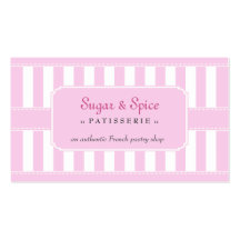 Pastel Patisserie Business Card
