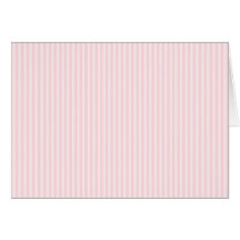 Pastel Pink Candy Stripes. Cards